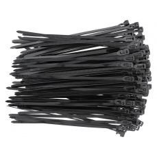 Стягивающие ремни черные | 3,6X150 мм | 100 шт (YT-70670)