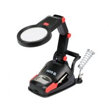 Palielināmais stikls uz statīva / trešās puses | LED fona apgaismojums (YT-73861)