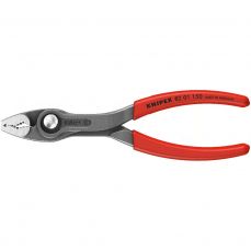 Santechninės replės 150mm (dvigubo griebimo) KNIPEX (su fiksavimu) (8201150)