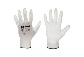 Work gloves with PU-EKO coating White - 10 (XL) White (1801WHITE10)