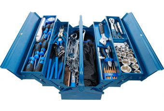 Metal Tool Box incl. Tool Assortment | 137 pcs. (3340)
