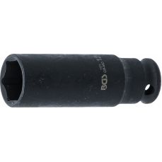 Ударная торцевая головка длинная | шестигранная | 6,3 мм (1/4") | 12 мм (7271)