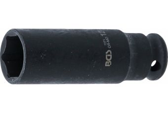 Impact Socket Hexagon, deep | 6,3 mm (1/4") Drive | 12 mm (7271)