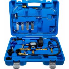 Набор инструментов для проверки давления в системе радиатора и наполнения | 13 шт. (74405)