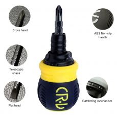 Набор многофункциональных отверток с храповым механизмом 12 в 1 (RS12S)