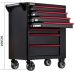 Tool cabinet on wheels | 7 drawers | 1 side door | empty (SLTC7A)