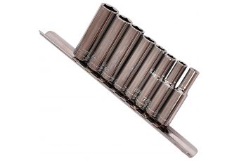 Набор удлиненных головок 1/4" 9шт. (KRKDP01)