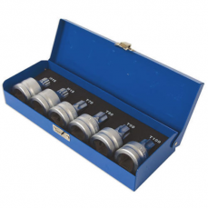 3/4'' Комплект насадочных головок (TORX, SPLINE) 6шт. (MHR10243)