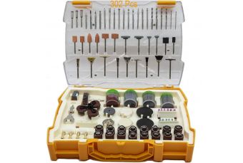 Набор аксессуаров 302шт. для универсальной мини кофемолки с гибким валом (MHR11209)