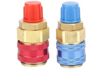 Gaisa kondicionētāju R134A (vara) savienotāji 1/4" ar ārējo vītni 2gab. (MHR11336)