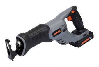 Sabre saw 20v, saw blade stroke 23 mm - battery 2 ah (78139)