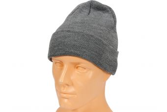 Шапка зимняя серая (74231V)