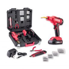 Аккумуляторный сварочный аппарат для пластика в пластиковом боксе 20V LI-ION (CPWS20Li)