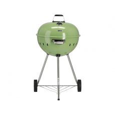 Угольное барбекю, округлая, 54см зеленая (YG-20303)