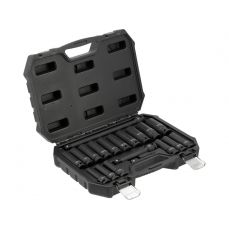 1/2" dziļo uzgaļu komplekts | 8-24 MM | 19 gab. (YT-10556)