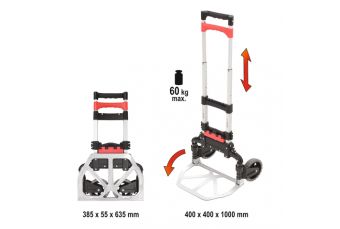 Foldable hand truck max capacity 60kg (YT-37410)