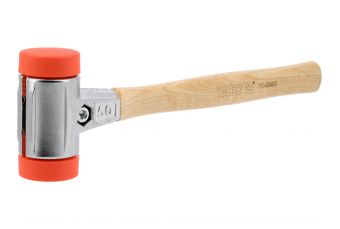 Молоток для укладки брусчатки | Ручка из гикори | Ø 50 мм | 830 г (YT-45482)