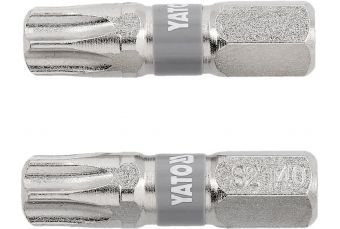 Головки | 6,3 мм (1/4 дюйма) | С2 Ни | Т-Стар (Torx) T40 | 2 шт. (YT-78016)