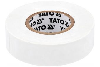 Insulation tape 19mmx20mx0.13mm white (YT-81656)