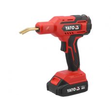 Сварочный аппарат для пластика 18v 500°c - аккумулятор 2 Ач (YT-824482)