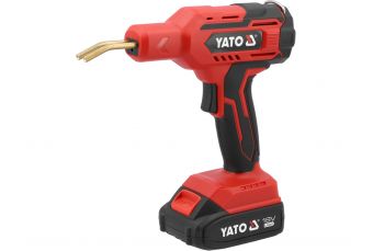 Сварочный аппарат для пластика 18v 500°c - аккумулятор 2 Ач (YT-824482)