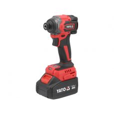 Ударный шуруповерт 18В, 230Нм, HEX, 4Ач (YT-82798)