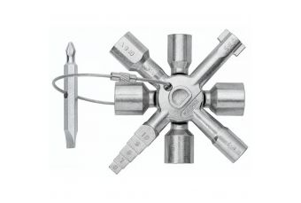 Универсальный ключ для электрических шкафов KNIPEX TwinKey (001101)