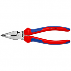 Плоскогубцы комбинированные с узкими жабрами 185мм KNIPEX (0822185)