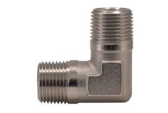 L tipa savienotājs 1/4" x 1/4" ar ārējo vītni (1A14)
