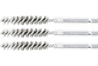 Стальная щетка | 10 мм | Привод 6,3 мм (1/4 дюйма) | 3 шт. (3078-10-С)