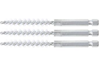 Нейлоновая щетка | 9 мм | Привод 6,3 мм (1/4 дюйма) | 3 шт. (3078-9-N)