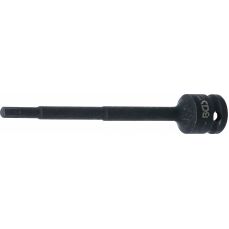 Гнездо для ударных бит | длина 150 мм | Привод 12,5 мм (1/2 дюйма) | внутренний шестигранник 6 мм (5490-H6)