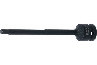 Гнездо для ударных бит | длина 150 мм | Привод 12,5 мм (1/2 дюйма) | внутренний шестигранник 7 мм (5490-H7)