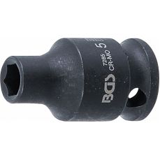 Ударная головка, шестигранник | Привод 6,3 мм (1/4 дюйма) | 5 мм (7285)