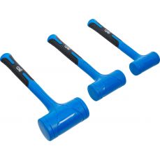 Набор молотков Beinercist | мягкая голова | Ø 47 / 55 / 65 мм | 450 / 765 / 1275 г | 3 шт. (74442Б)