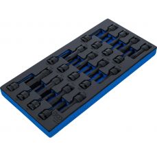 Instrumentu tekne 1/3: bungu bitu komplekts | 12,5 mm (1/2") | 24 gab. (74514)