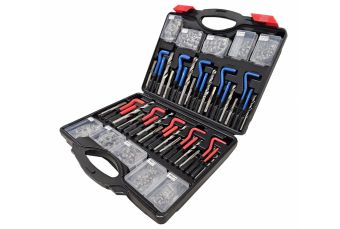 Набор для ремонта резьбы из 320 предметов, сверла и метчики HSS4241 (SK091320)