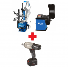 Комплект шиномонтажа/балансировщика + ударный аккумуляторный ключ (PL12271820T76811158)