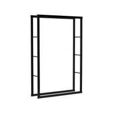 СТАЛЬНАЯ ПОДСТАВКА ДЛЯ ДРОВ 100X25X150 СМ (33318)