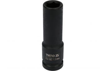 Шестигранная ударная торцевая головка длинная | 12,5 мм (1/2") | 13 мм (YT-1033)