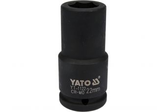 Ударная торцевая головка длинная | 20 мм (3/4") | 22 мм (YT-1122)
