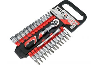 Socket set 1/4" 28pcs (YT-14433)