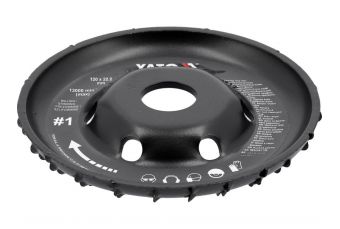 Rasp cutter radius recessed 120mm nr1 (YT-59155)