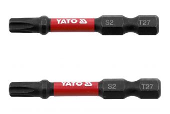 Ударные головки | 6,3 мм (1/4 дюйма) | С2 | Т-Стар (Torx) Т27 | 2 шт. (YT-78055)