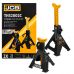 Hidrauliskais zema profila pacēlājs 3t + Auto atbalsti 278-425 mm, 2t, 2 gab. JCB (TH33013+)
