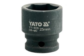 Головка торцевая 6-гранная ударная 1/2" 25 мм (YT-1015)