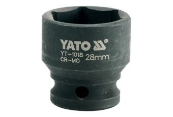 Головка торцевая 6-гранная ударная 1/2" 28 мм (YT-1018)