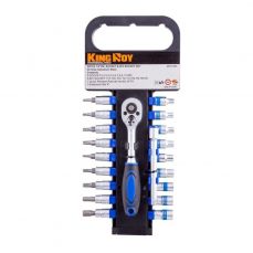 1/4 "TORX uzgaļu komplekts. HEX 20gab. (KR31593)