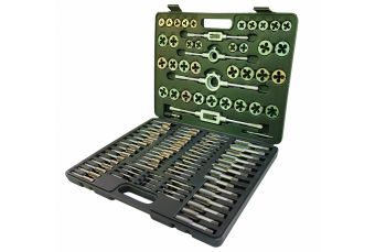 Vītņurbju un vītņgriežu komplekts 110 gab, M2-M18 (1900WW)