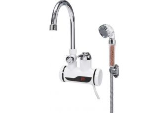 Электрический водонагреватель / смеситель с душем | LCD | KATLA-4 (75924)